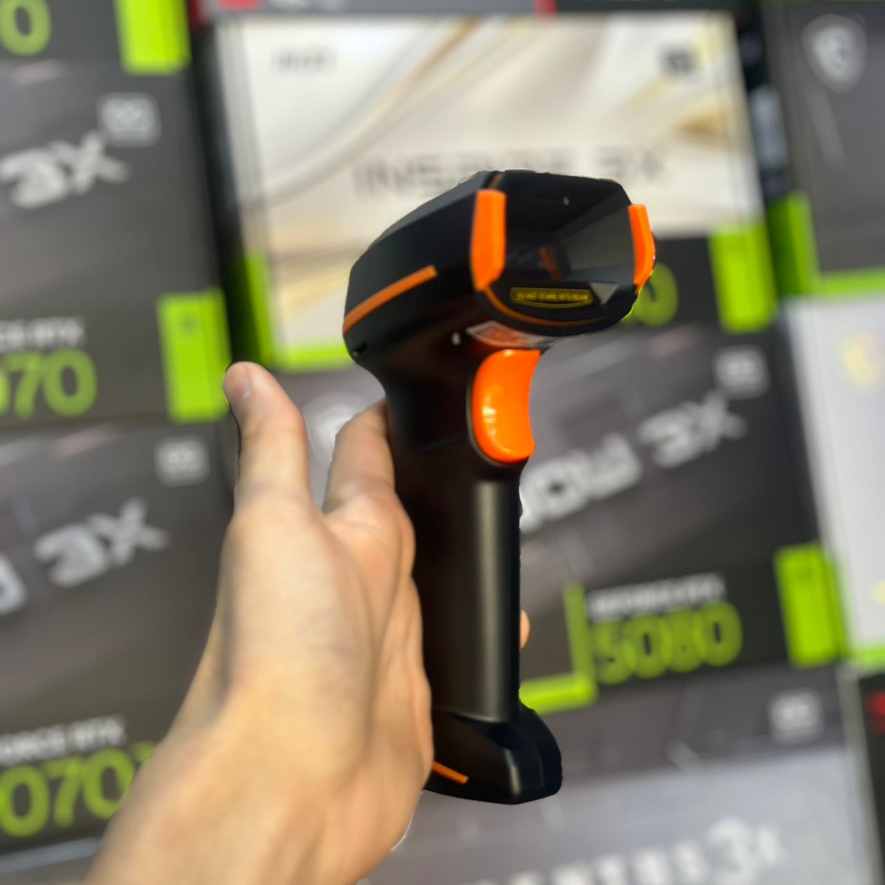 DOUCHETTE CODE BARRE HENEX HC-4208 2D USB